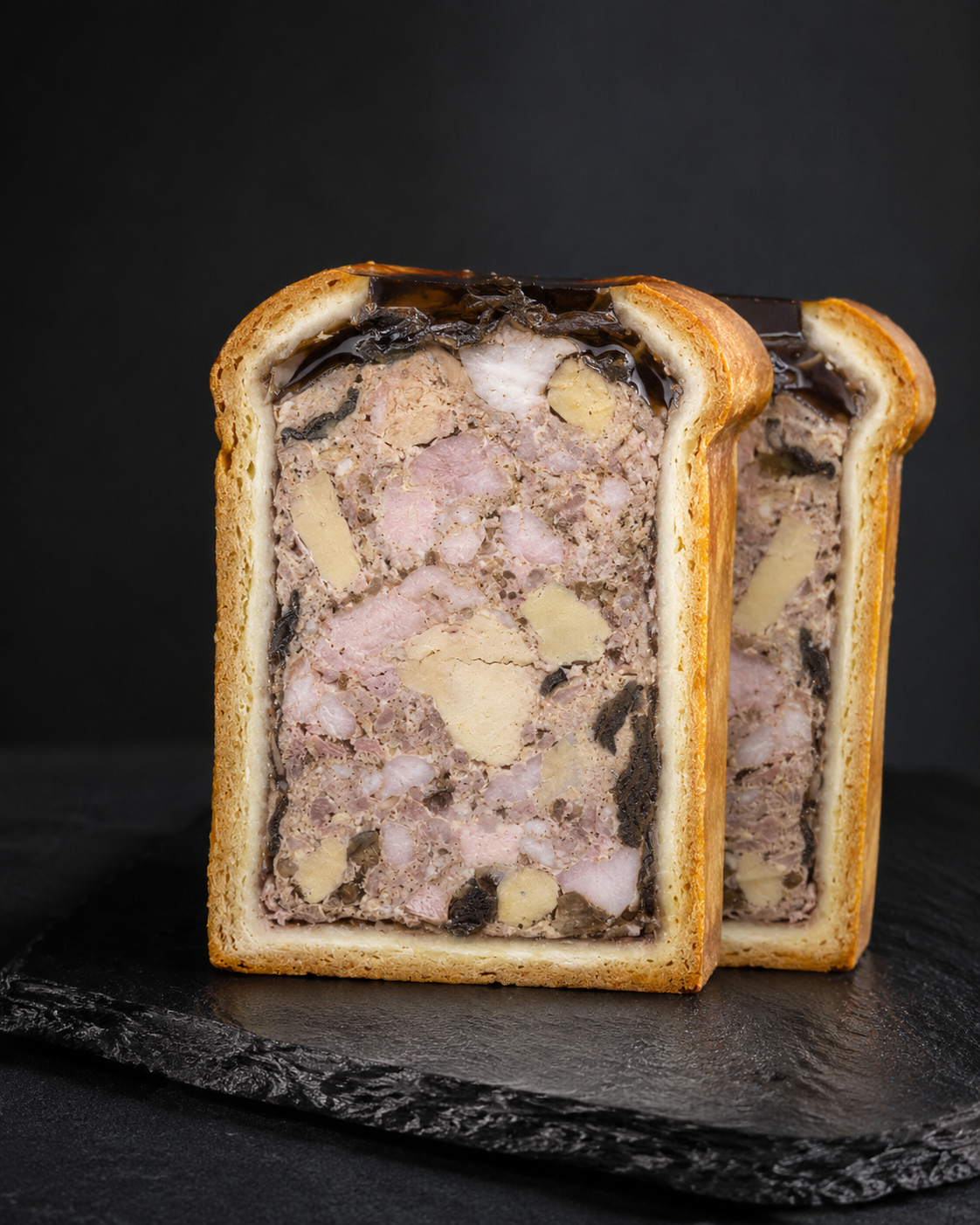 Pâté en croûte au foie gras