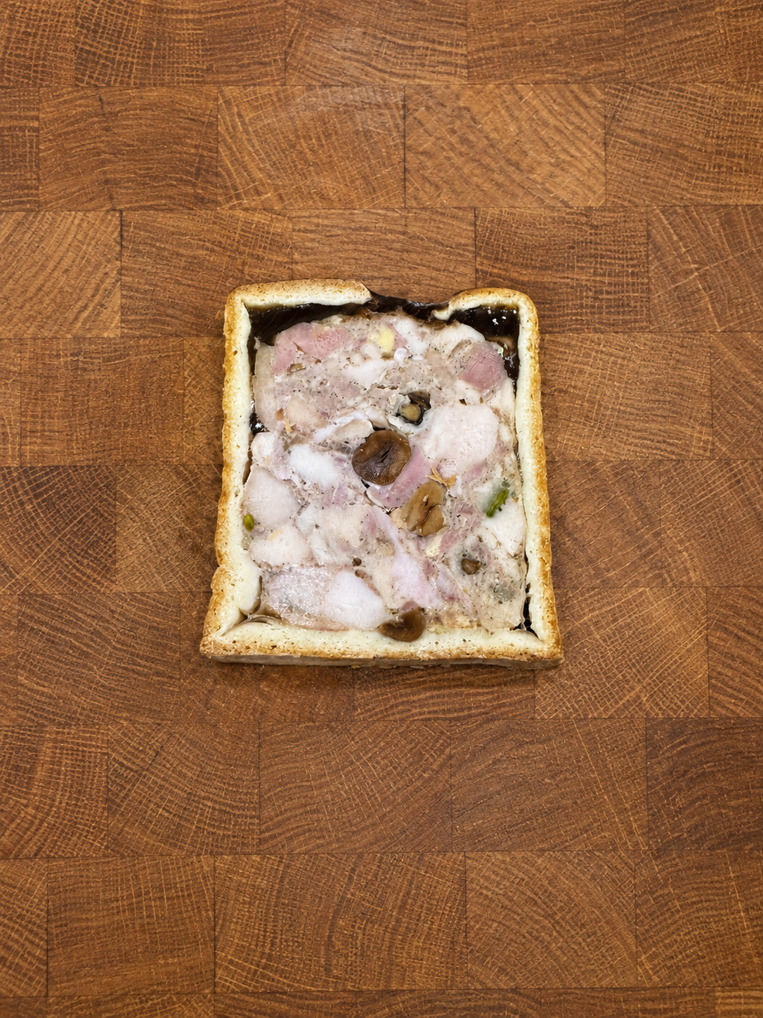 Pâté en croûte aux morilles